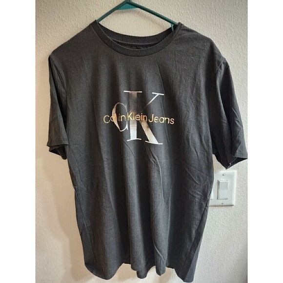 Calvin Klein Other - NWT CALVIN KLEIN JEANS LOGO T-SHIRT SIZE LARGE BLACK